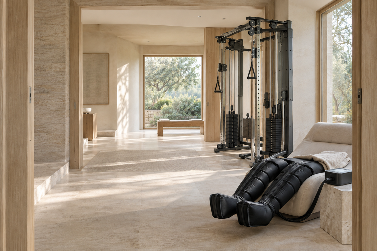 Architectural movement and recovery space